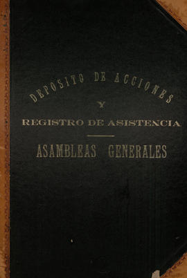 Depósito de acciones y registro de asistencia Asambleas Generales