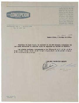 [Recibo de Acciones]