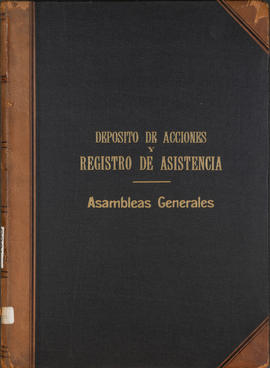 Deposito de acciones y registro de asistencia Asambleas Generales