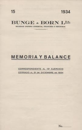 Memoria y Balance