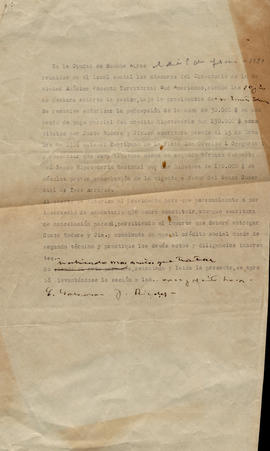 [Copia mecanografiada del acta del 3 de febrero de 1931]