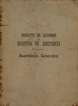 Deposito de acciones y registro de asistencia Asambleas Generales
