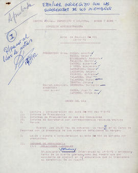 Acta reunión N°401