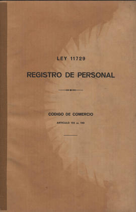 Registro de personal