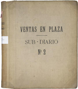 Sub Diario: Ventas en Plaza