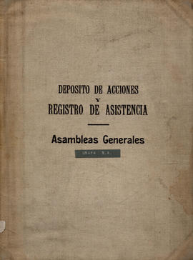 Deposito de acciones y registro de asistencia Asambleas Generales