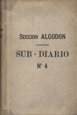 Sub Diario: Sección Algodón