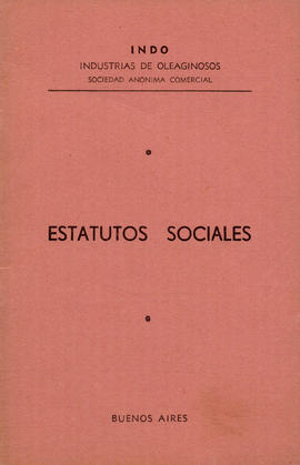 Estatutos Sociales